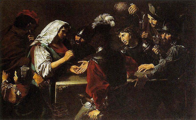 VALENTIN DE BOULOGNE The Fortune Teller china oil painting image